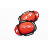 Slider genou RST Factory Reverse velcro - rouge taille unique