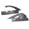 Carter de bras oscillant LIGHTECH carbone brillant Suzuki Gsx-R600