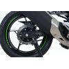 Pion de bras oscillant R&G RACING blanc Kawasaki Ninja 400/Z400 ABS
