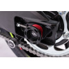 Protections fourche et bras oscillant (axe de roue) GILLES TOOLING GTA noir Suzuki GSX-R1000
