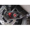 Protections fourche et bras oscillant (axe de roue) GILLES TOOLING GTA rouge BMW