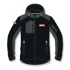 Veste softshell BS BATTERY Bs Factory - noir/gris taille M