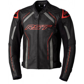 Veste RST S1 CE cuir - noir/gris/rouge taille 3XL