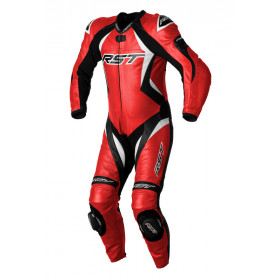 Combinaison Tractech EVO 4 CE cuir - rouge/noir/blanc taille M
