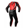 Combinaison Tractech EVO 4 CE cuir - rouge/noir/blanc taille M