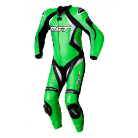 Combinaison Tractech EVO 4 CE cuir - vert fluo/noir/blanc taille XL