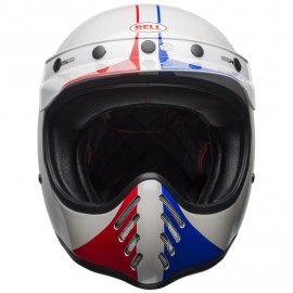 Casque BELL Moto-3 Ace Café GP'66 Gloss White/Red taille XL