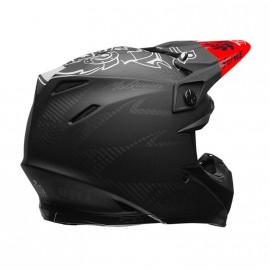Casque BELL Moto-9 Flex Fasthouse Matte Black/Red taille XXL