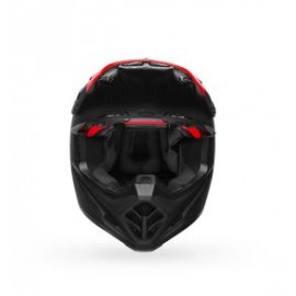 Casque BELL Moto-9 Flex Fasthouse Matte Black/Red taille S