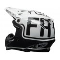 Casque BELL Moto-9 Mips Fasthouse Gloss/Matte Black/White taille L