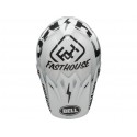 Casque BELL Moto-9 Mips Fasthouse Gloss/Matte Black/White taille M