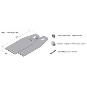 Kit de montage MIVV pour silencieux Ghibli