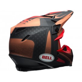 Casque BELL Moto-9 Flex Matte Copper/Black Vice taille S
