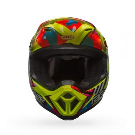 Casque BELL MX-9 Mips Tagger Gloss Double Trouble Yellow taille XXL