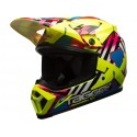 Casque BELL MX-9 Mips Tagger Gloss Double Trouble Yellow taille M