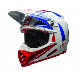 Casque BELL Moto-9 Flex Vice bleu/rouge taille M