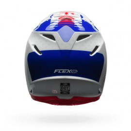 Casque BELL Moto-9 Flex Vice bleu/rouge taille S