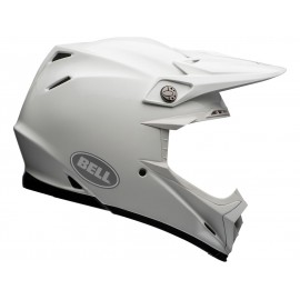 Casque BELL Moto-9 Flex Solid blanc taille XXL