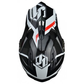 Casque JUST1 J12 Unit Black/White taille S