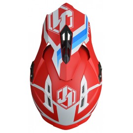 Casque JUST1 J12 Unit Red/White taille L