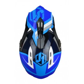 Casque JUST1 J12 Unit White/Blue taille L