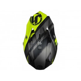 Casque JUST1 J32PRO Kick Yellow/Black/Titanium Matte taille XL