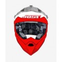 Casque JUST1 J32PRO Kick White/Red Matte taille L