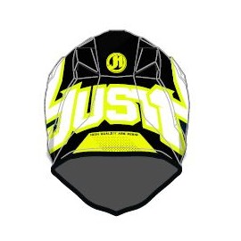Casque JUST1 J32PRO Kick White/Yellow/Black Gloss taille S