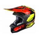 Casque JUST1 J32PRO Kick Black/Red/Yellow Gloss taille XL