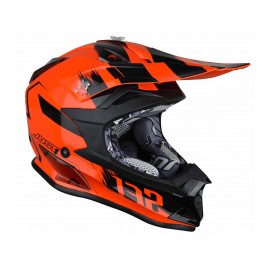 Casque JUST1 J32PRO Kick Orange Gloss taille L