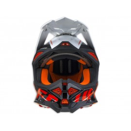 Casque UFO Diamond noir/blanc/rouge taille XL