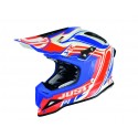 Casque Just1 J12 Flame rouge/bleu taille M
