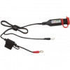Câble d’alimentation permanent Optimate avec indication de l’état de chargement de la batterie,CORD W/TEST LEAD JAR 20