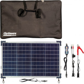 Kit de voyage DUO solaire Optimate,CHARGER SLR DUO 40W TRVL