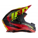Casque UFO Onyx Wake noir/rouge/jaune taille M
