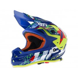 Casque UFO Onyx Circus bleu/rouge/jaune taille XS
