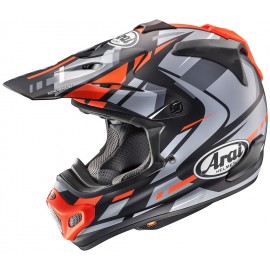Casque ARAI MX-V Bogle rouge taille M