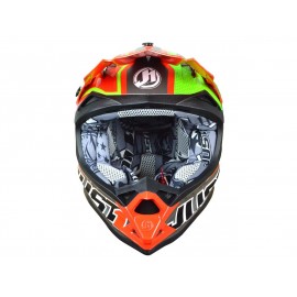 Casque JUST1 J32.PRO Rave rouge/lime taille M 