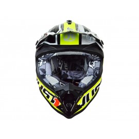 Casque JUST1 J32.PRO Rave noir/jaune fluo taille XS 
