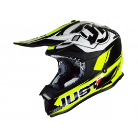 Casque JUST1 J32.PRO Rave noir/jaune fluo taille L 