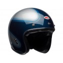 Casque BELL Custom 500 Carbon RSD Gloss Candy Blue Carbon Jager taille XXL