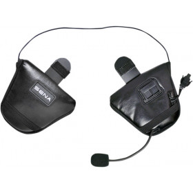 Kit oreillettes/fixation Intercom/collier de serrage,HALF HELMET EARPAD SMH5
