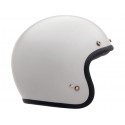 Casque BELL Custom 500 Solid Vintage blanc taille XXL