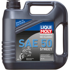 Huile moteur classique SAE50 pour Harley-Davidson,HD-CLASSIC SAE 50 STR 1L
