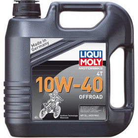 Huile moteur synthétique,4T 10W-40 OFFROAD 4L