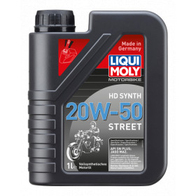 Huile moteur synthétique Street,HD SYNT 20W-50 STREET 1L