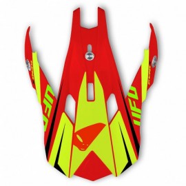 Visière de rechange UFO Interceptor rouge/jaune