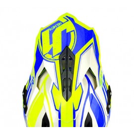 Visière de rechange JUST 1 J12 Flame Yellow/Blue