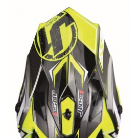 Visière de rechange JUST 1 J32 Pro Moto X Yellow