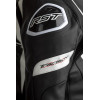 Combinaison RST Tractech EVO 4 CE cuir - noir bandes blanches taille M